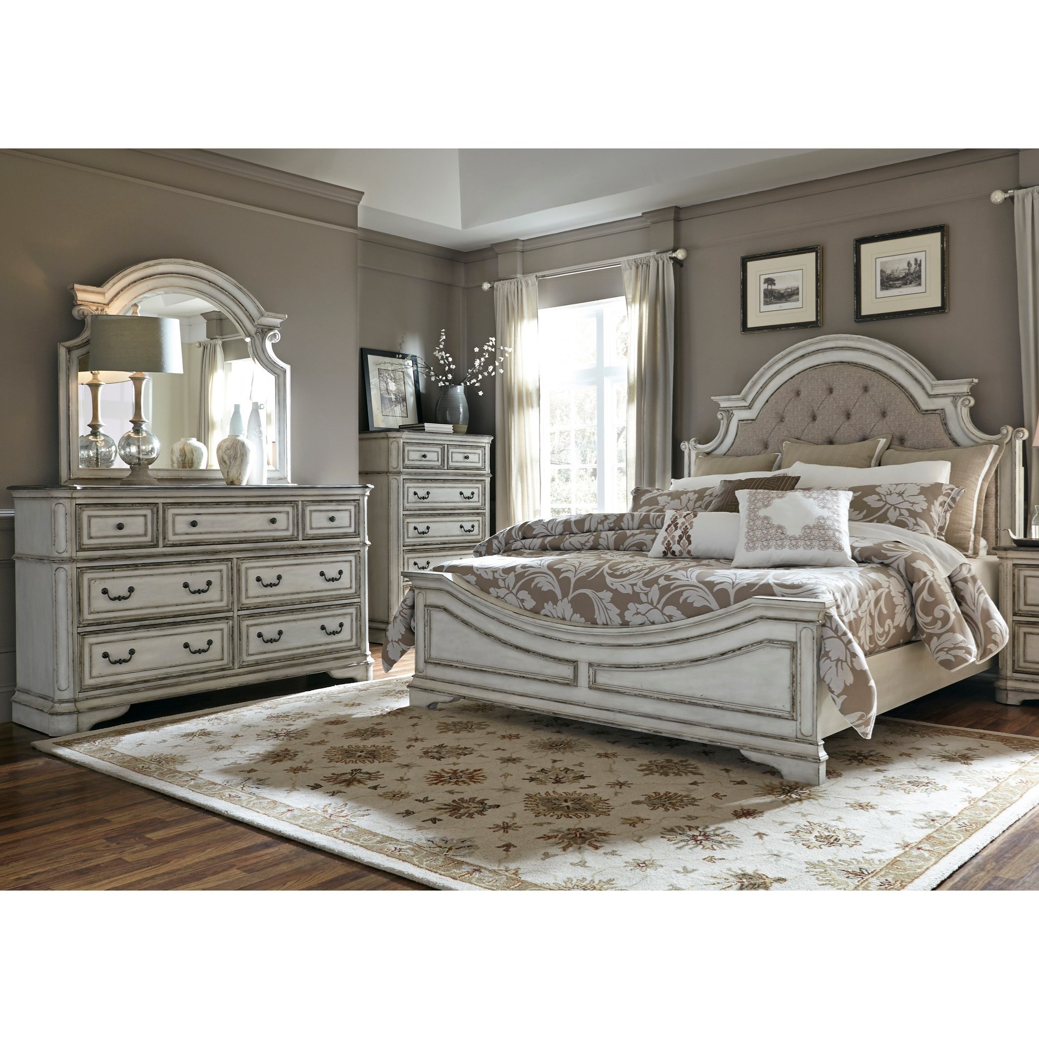 Liberty Furniture Magnolia Manor Queen Bedroom Group Royal Furniture